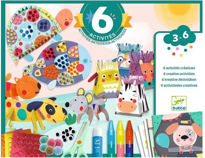 Image du produit Djeco Set créatif maisons d'animaux