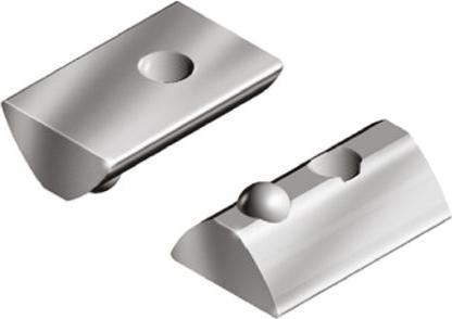 Actual product image Rs Pro Roll-in T-slot 8, M5, spring, stainless
