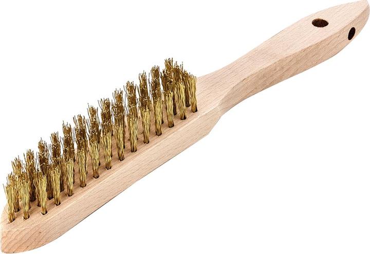 Image du produit Lessmann Brosse métallique fil en laiton ondulé
