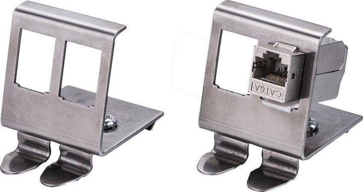 Produktbild Value Hutschienen-Adapter für 2 Keystones (Keystone Modulhalter)