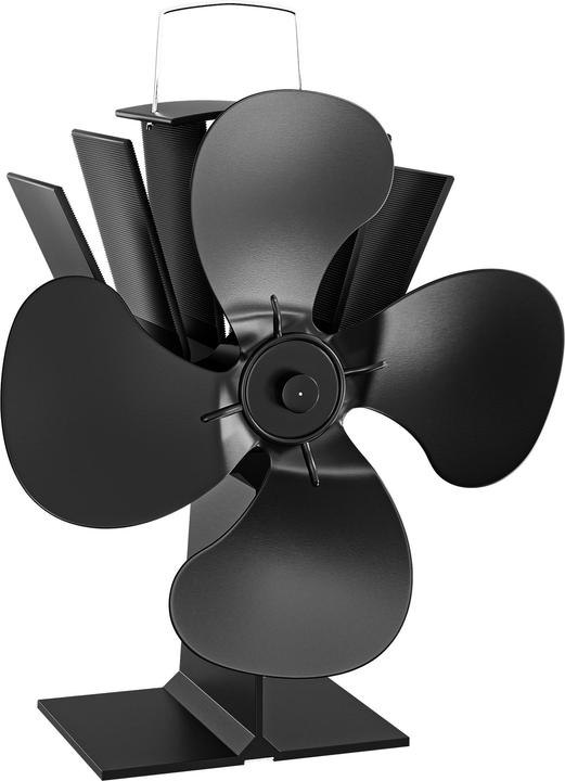 Produktbild Wiltec Kaminofen Ventilator (18 x 12.5 x 21.5 cm)
