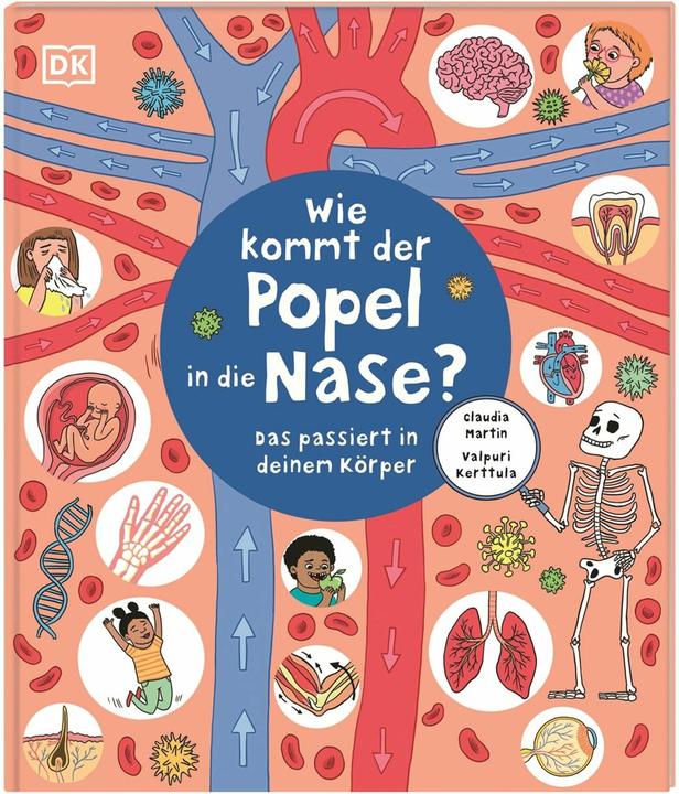 Actual product image Wie kommt der Popel in die Nase? (German, Claudia Martin, Birgit Reit, DK Verlag - Kids, 2025)