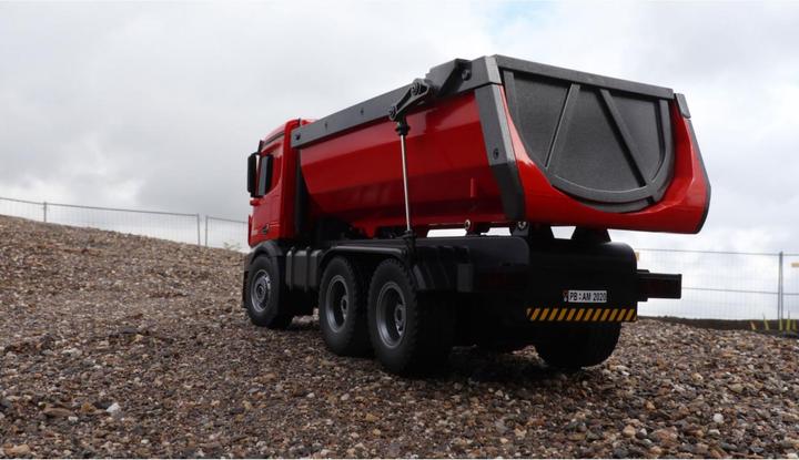 Image du produit Amewi Camion Mercedes-Benz Arocs à benne basculante 1:14 (RTR Prêt à fonctionner)