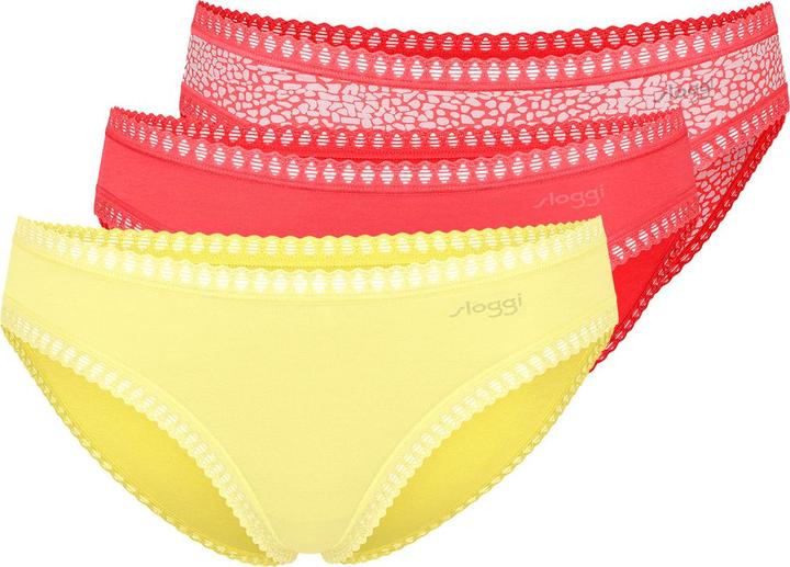 Produktbild Sloggi Brief GO CRUSH MINI Damenslip 3er Pack (XL, 3er Pack)