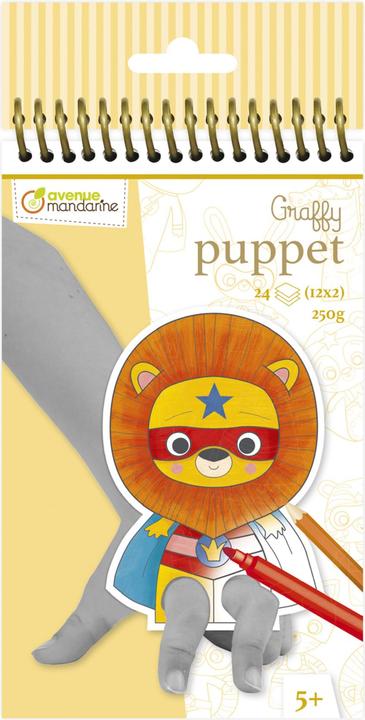 Produktbild Avenue Mandarine Graffy Puppet, Superhelden