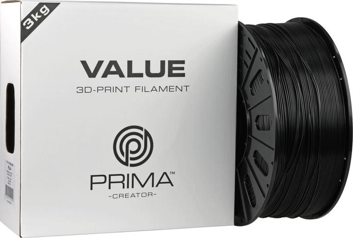 Immagine prodotto Prima Creator PrimaValue PLA+ (PLA, 1.75 mm, 3000 g, Nero)