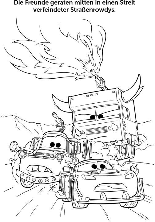 Image du produit Panini Disney/PIXAR Cars On The Road Autocollants et coloriages superbes