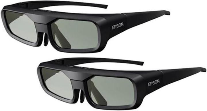 Image du produit Epson ELPGS03 Lunettes 3D, offre promotionnelle de 2 unités