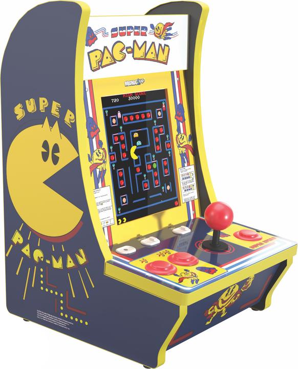 Actual product image Arcade1Up Super Pac-Man Counter Cade