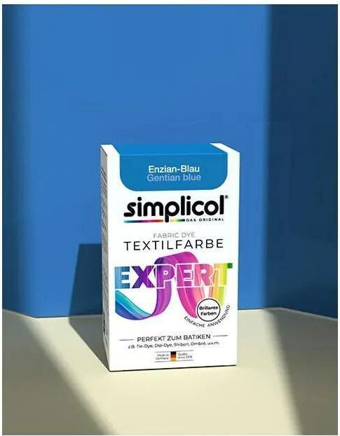 Actual product image Simplicol Textile colour expert (Gentian blue, 150 ml)