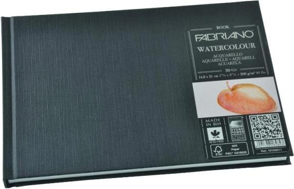 Produktbild Fabriano Aquarellblock Buch A4, 30 Blatt (A4, Harter Einband)