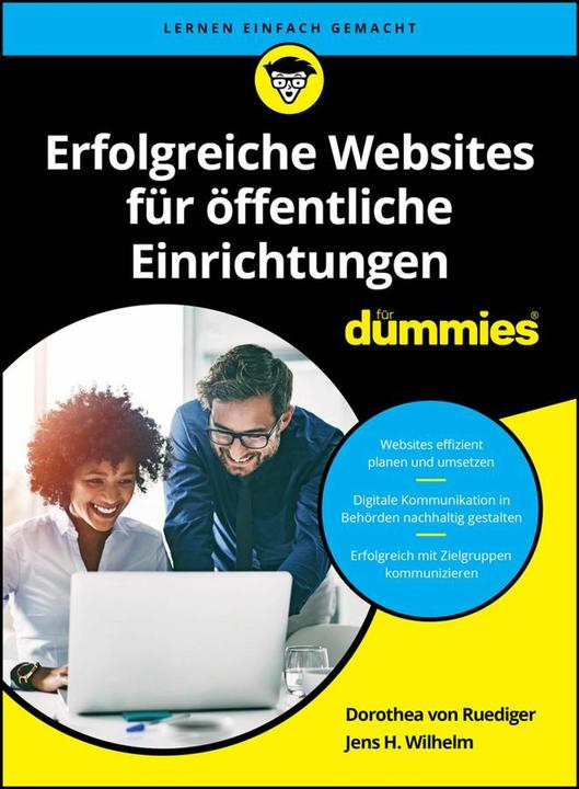 Actual product image Erfolgreiche Websites für Öffentliche Einrichtungen für Dummies (German, Wilhelm, Jens/by Ruediger, 2024)