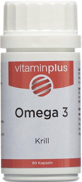 Produktbild Vitaminplus Omega Krill Kaps (90 Stück, Kapseln)