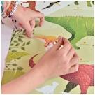 Actual product image Poppik Sticker Learning Poster Dinosaur