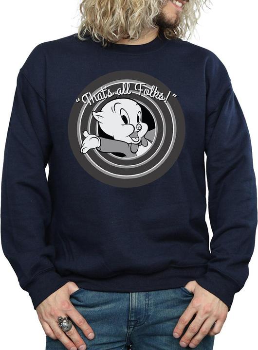 Actual product image Looney Tunes That's All Folks Sweatshirt (M)