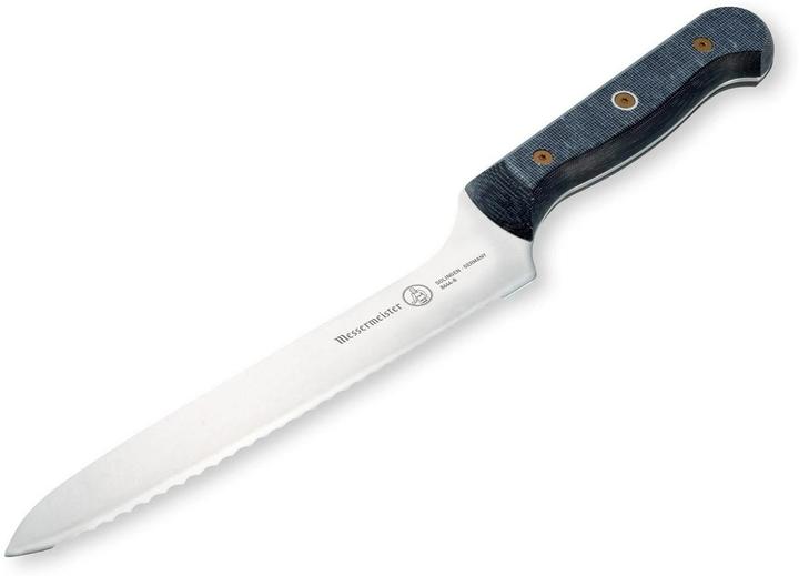Actual product image Messermeister Bread knife Custom 20 cm, grey/black (20 cm)
