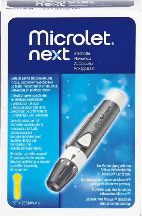 Actual product image Contour MICROLET NEXT lancing device, 1 pc (Lancing devices)