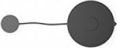 Produktbild Logitech Rally Bar Lens Caps - Graphite - Ww