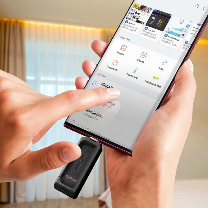 Produktbild Kingston DataTraveler 70 (64 GB, USB-C, USB 3.2)