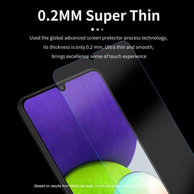 Actual product image Nillkin H+ PRO protective glass (1 Piece, Samsung Galaxy A22)