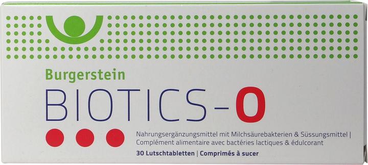 Immagine prodotto Burgerstein Biotics-O (30 Pezzo/i, Pillole, 41 g)