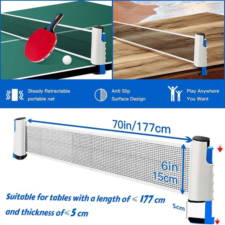 Produktbild Baozun Tischtennisschläger-Set mit Netz