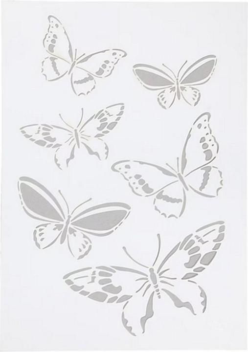 Produktbild Creativ Company Schablone A4 Schmetterling, 1 Stück