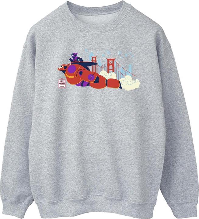 Disney Big Hero 6 Baymax Hiro Bridge Sweatshirt