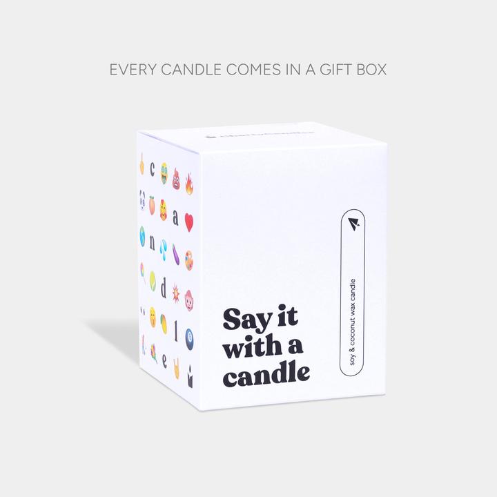 Immagine prodotto Chatty Candles Candela profumata Flowery Ho lavorato con delle leggende assolute