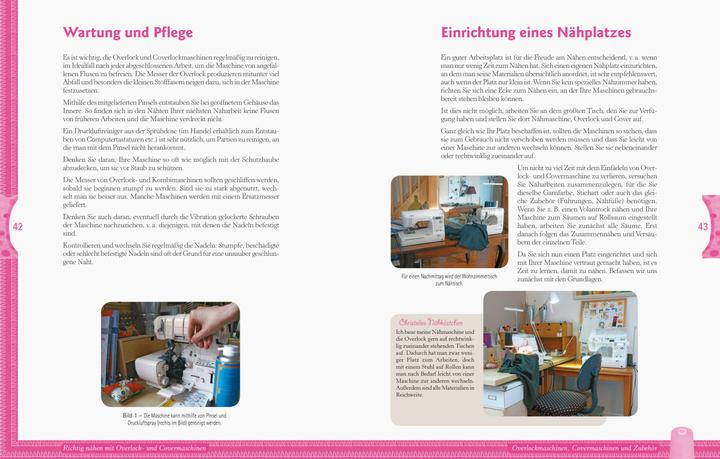 Image du produit Richtig nähen mit Overlock- und Coverlock-Maschinen (Allemand, Christelle Beneytout, 2021)