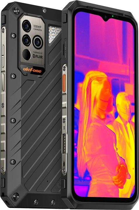 Image du produit Ulefone Power Armor 18T Ultra (512 Go, Noir, 6.57", Double SIM, 108 Mpx, 5G)