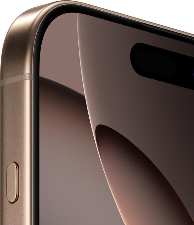 Produktbild Apple iPhone 16 Pro (256 GB, Desert Titanium, 6.30", SIM + eSIM, 48 Mpx, 5G)