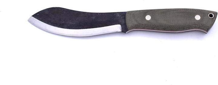 Produktbild Brisa Nessmuk 125 Green Micarta Scandi Firesteel (12.50 cm)