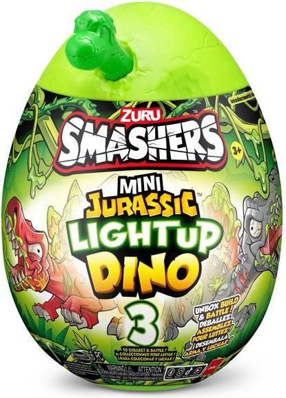 Immagine prodotto Smashers Jurassic Mini Light-Up Dino egg, ast. 3