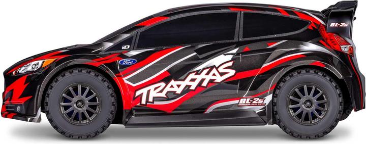 Actual product image Traxxas FORD FIESTA ST 4X4 BL-2S BLUE 1/10 RALLY RTR BL-2S BRUSHLESS, HD-PARTS, WITHOUT BATTERY/CHARGER (RTR Ready-to-Run)