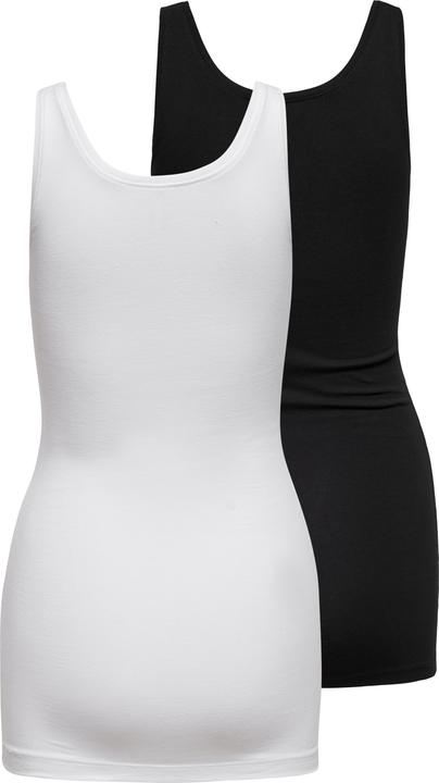 Actual product image Only Long basic tank top (S)
