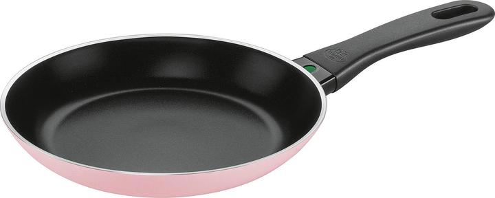Actual product image Ballarini Caprera Frying Pan 1 Handle Pink (24 cm, Frying pan, Aluminium)