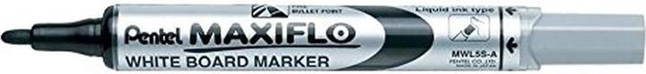Immagine prodotto Pentel Pennarelli a gesso liquido Maxiflo MWL-5S Nero (12 pezzi) (Nero, 12 x)