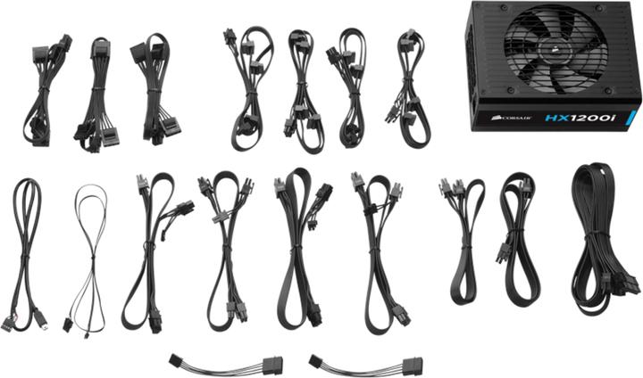 Actual product image Corsair HX1200i (1200 W)