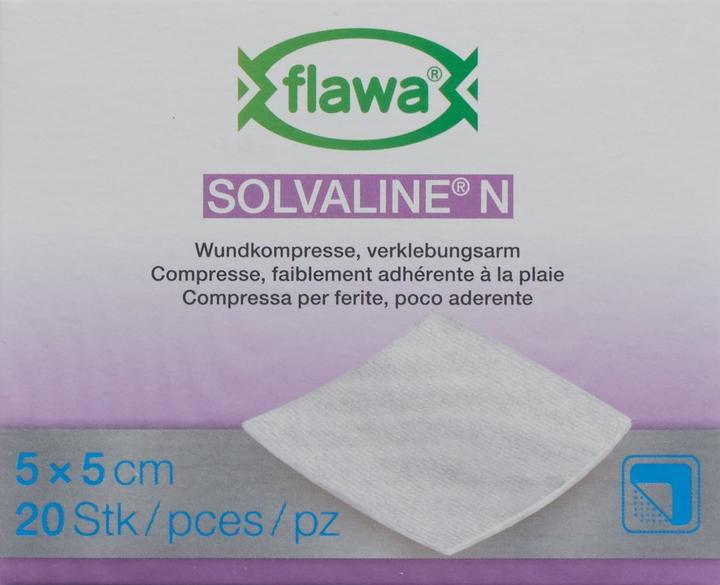 Produktbild Flawa Solvaline N Kompressen 5x5cm steril