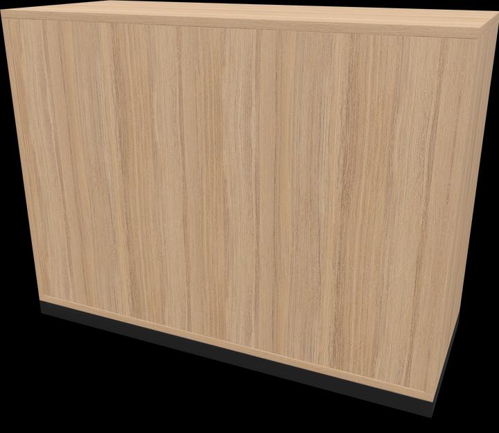 Actual product image Narbutas Choice hinged door cabinet (100 x 40 x 76 cm)