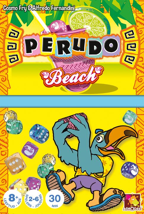 Actual product image Asmodée Perudo Beach Dobbelspel (Multilingual)