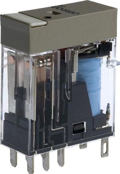 Actual product image Omron Power relay G2R 2 changeover contacts 5A DC 24V 1.1kOhm