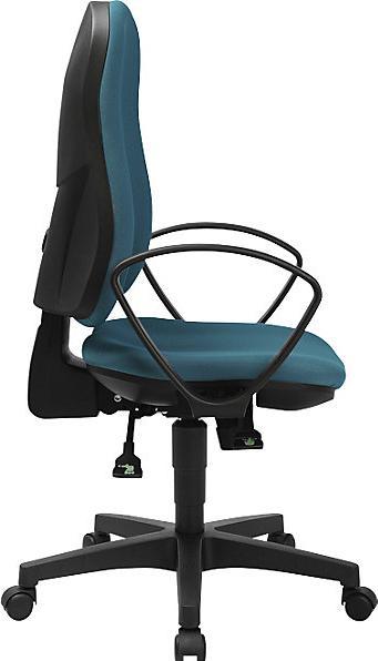 Image du produit Topstar Siège pivotant ergonomique SUPPORT SY, avec accoudoirs, mécanisme synchrone