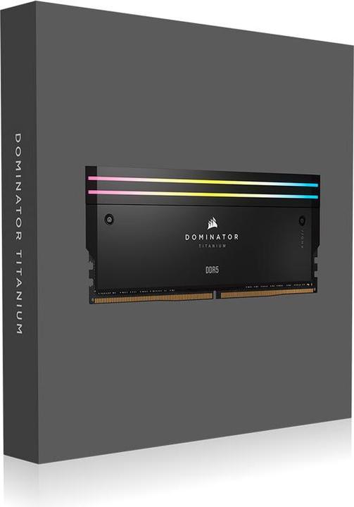 Produktbild Corsair Dominator Titanium (2 x 32GB, 6000 MHz, DDR5-RAM, DIMM)