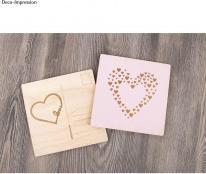 Image du produit Rayher Pochoir de sérigraphie Love A5