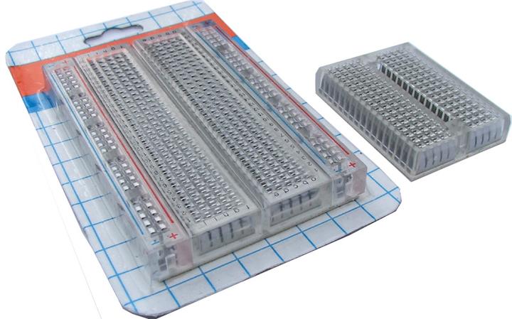 Actual product image OEM Set: Breadboard Transparent ZYJ-60 and 170 (Breadboard)