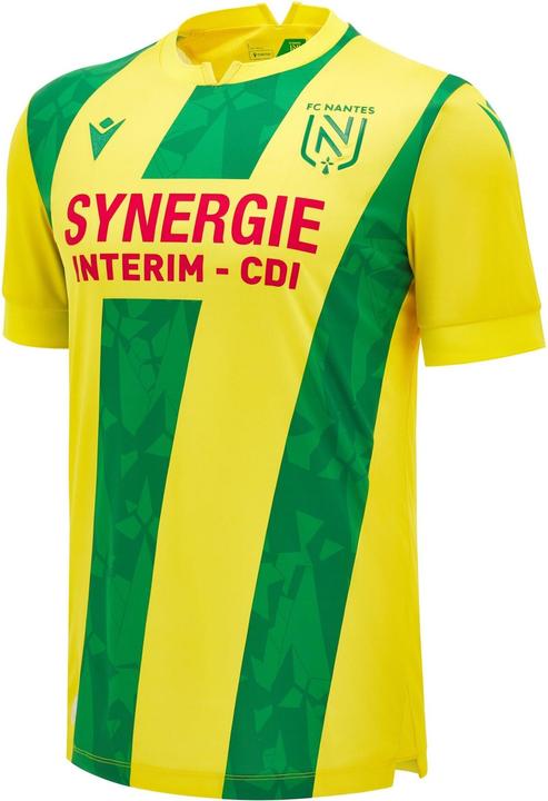 Image du produit Macron maiot domicie fc nantes 2024/25 (L)