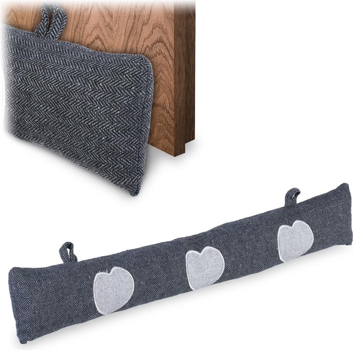 Actual product image Relaxdays Draught stopper (1 Piece, 76 x 7 x 10 cm)