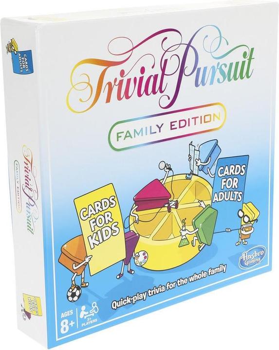 Produktbild Hasbro Trivial Pursuit Family Edition Brettspiel Trivia (Dänisch)